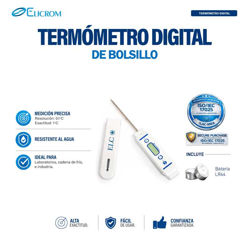 Termómetro digital de bolsillo.-50 a 150 ºC - Image 2